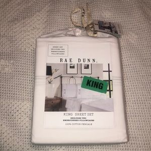 Rae Dunn “Dream” King Sheet Set